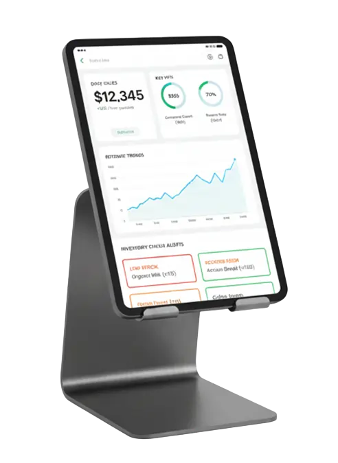 Grocery kiosk POS system