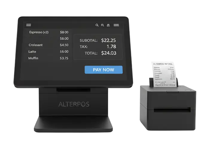 Retail POS system demo CTA