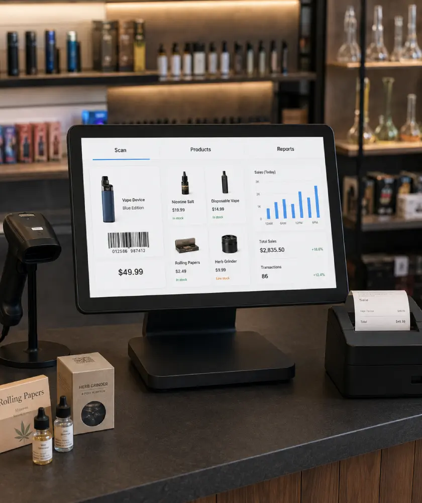 POS feature dashboard