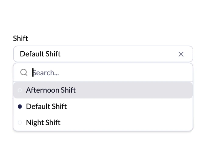 shift management for employees