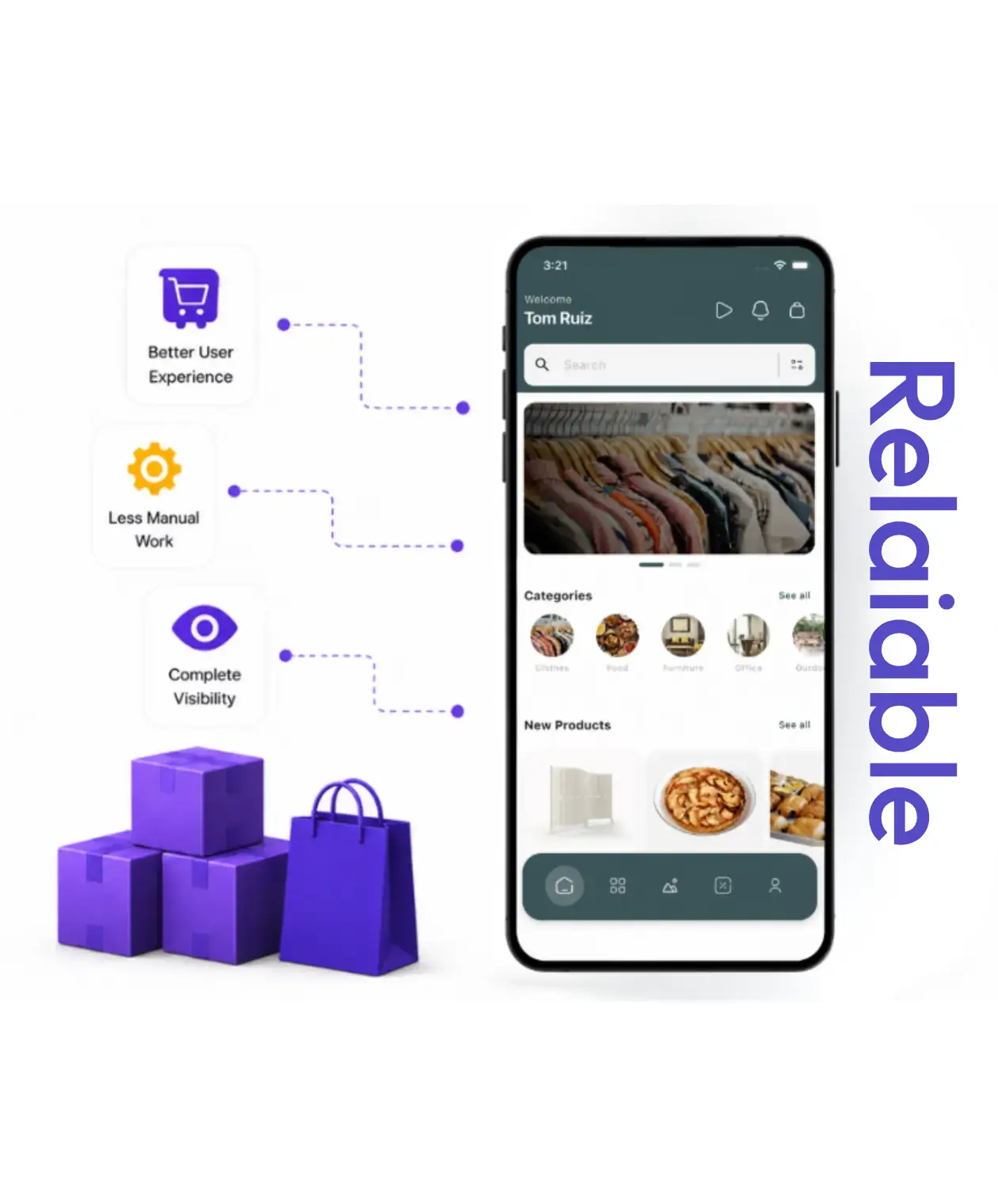 Ecommerce app platform