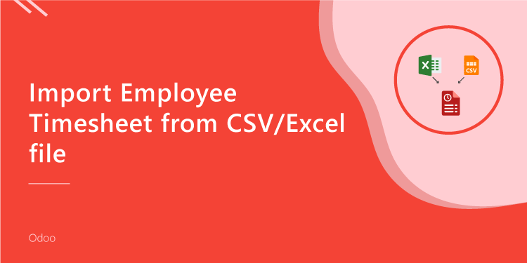 Import Employee Timesheet from CSV/Excel file