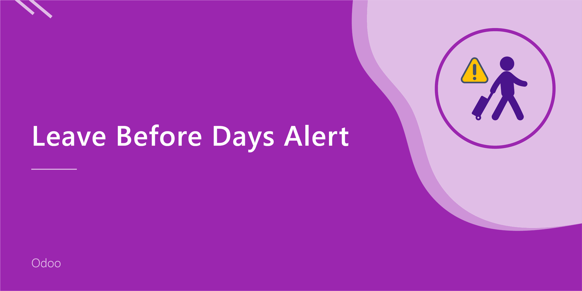 Leave Before Days Alert