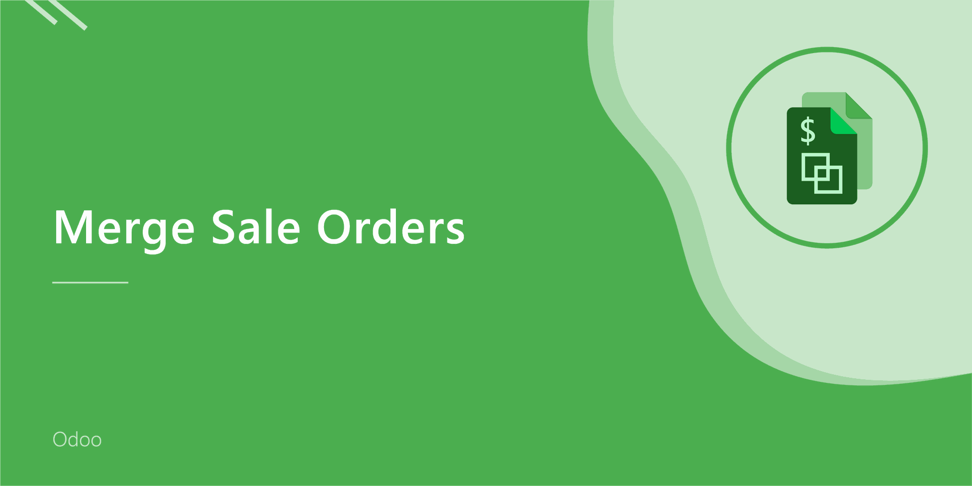 Merge Sale Orders
