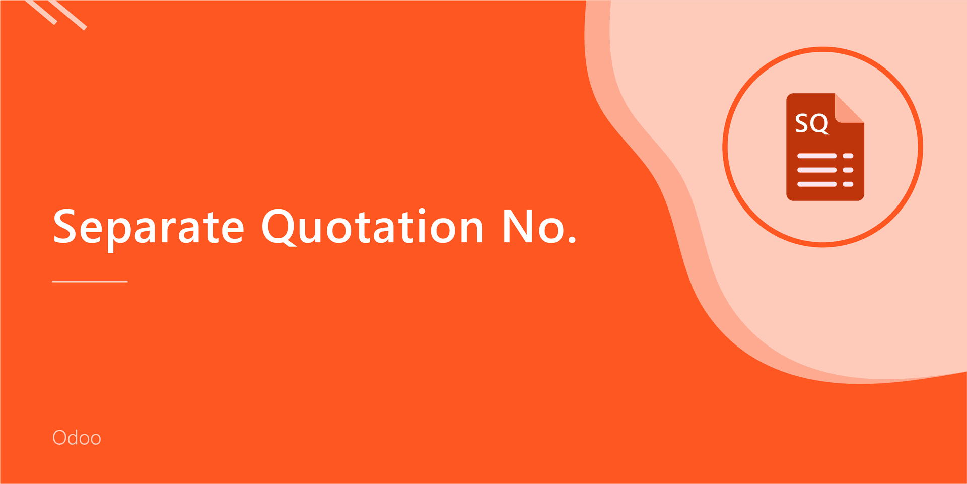 Separate Quotation No.
