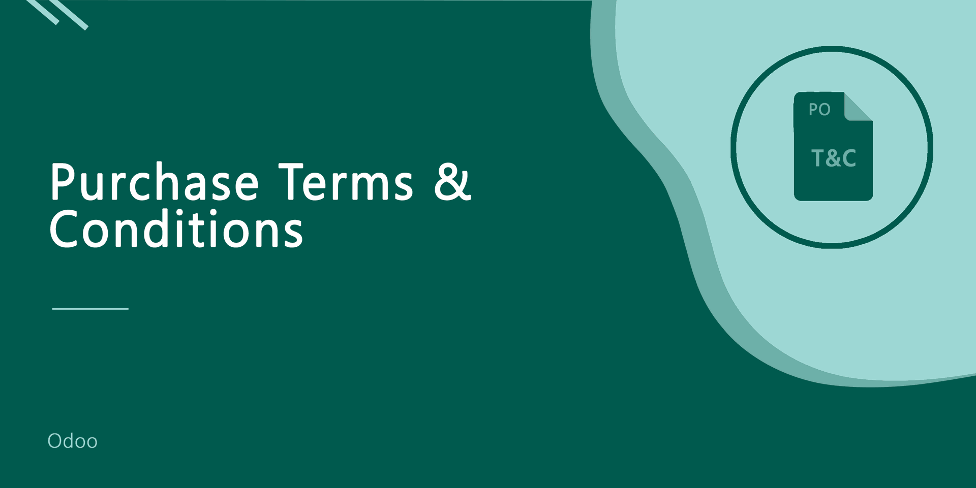 Purchase Terms & Conditions
