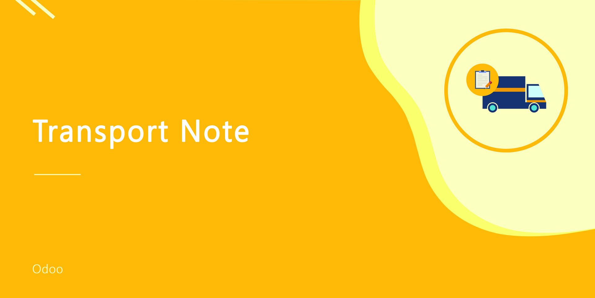 Sale Order Transport Note