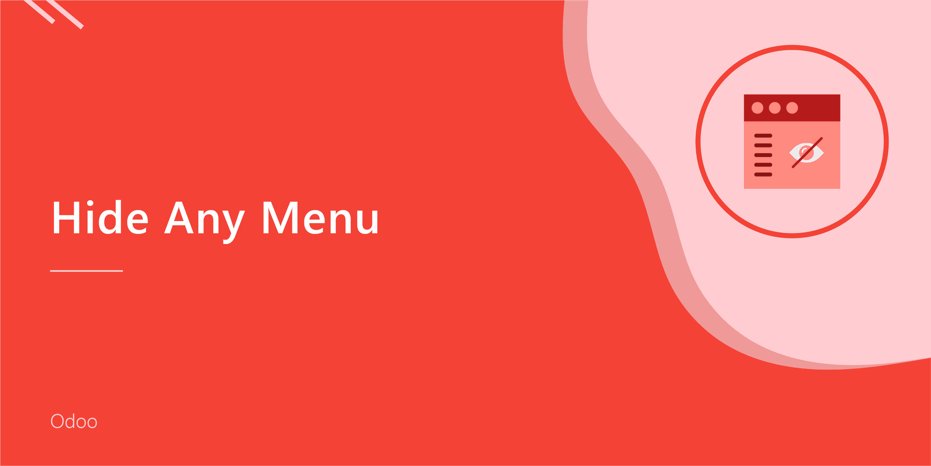 Hide Any Menu
