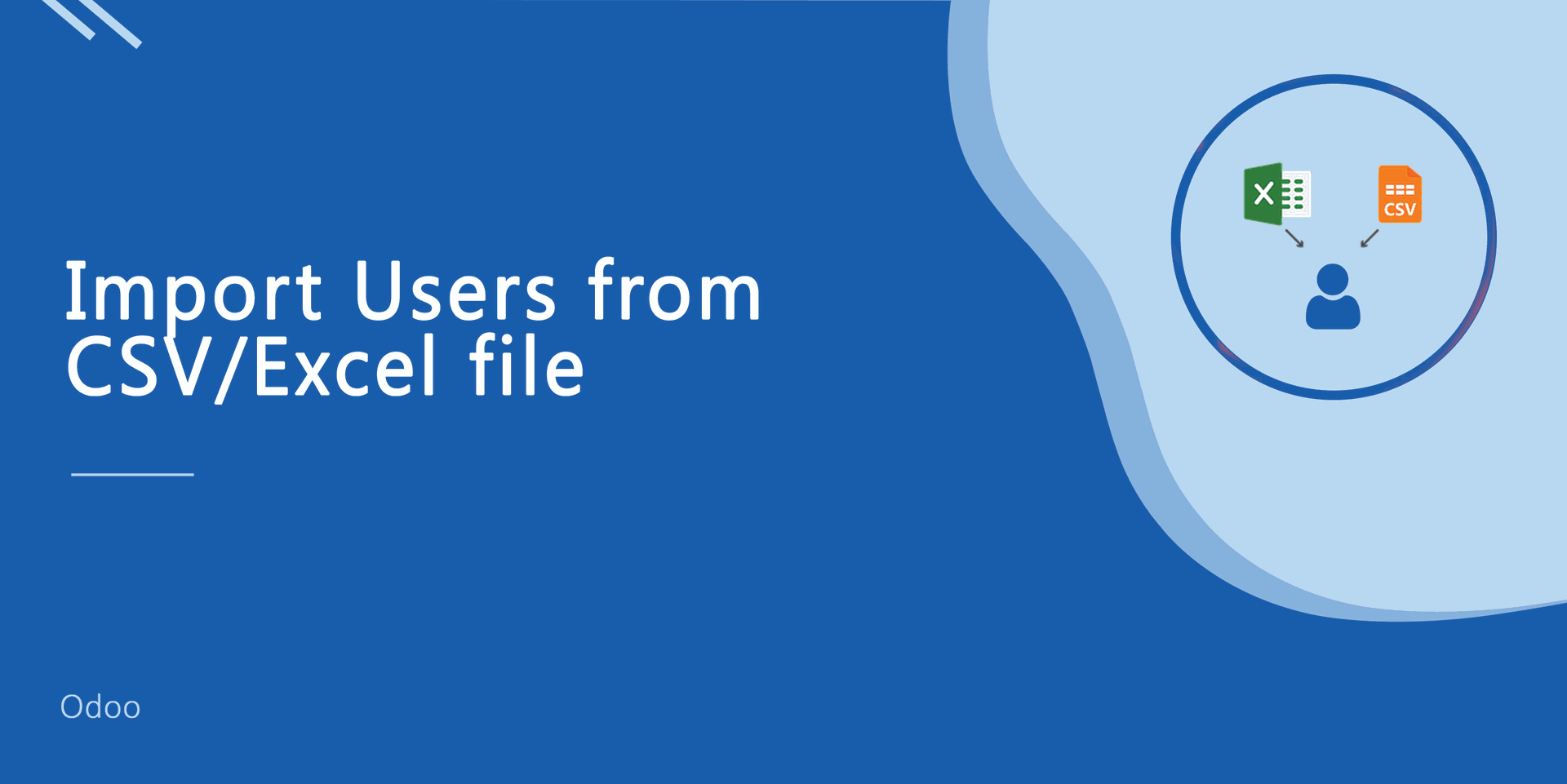 Import Users from CSV/Excel file