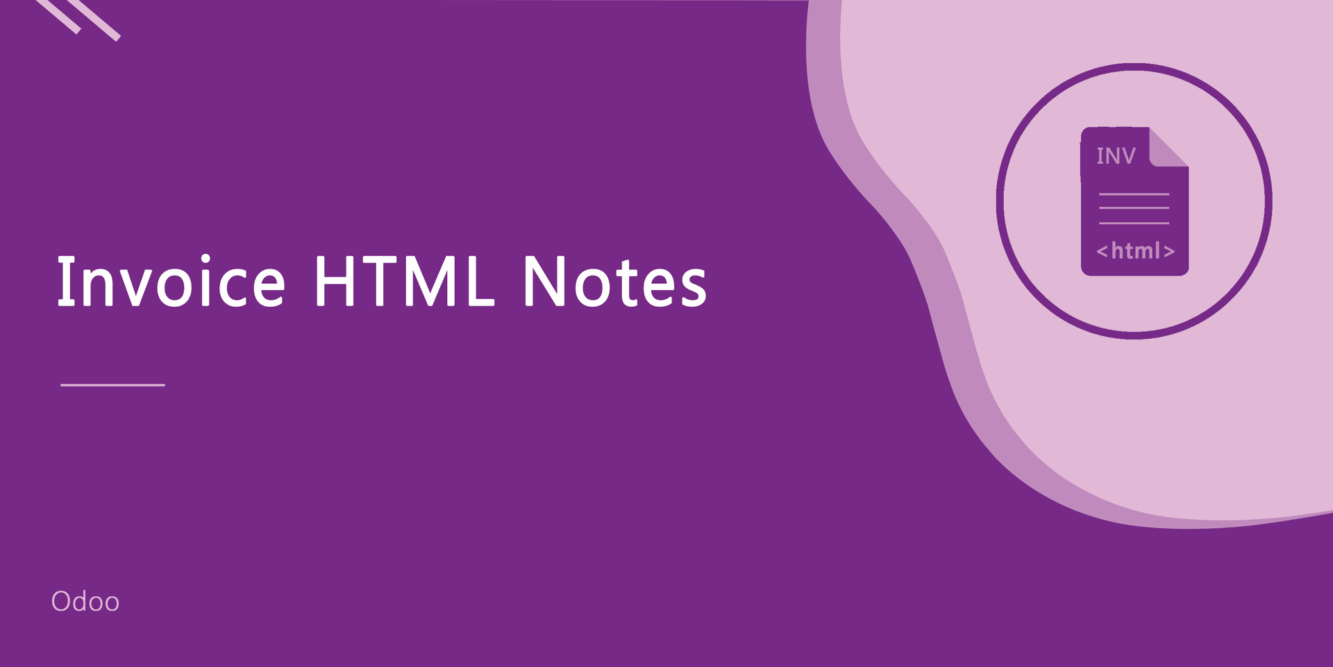 Invoice HTML Notes