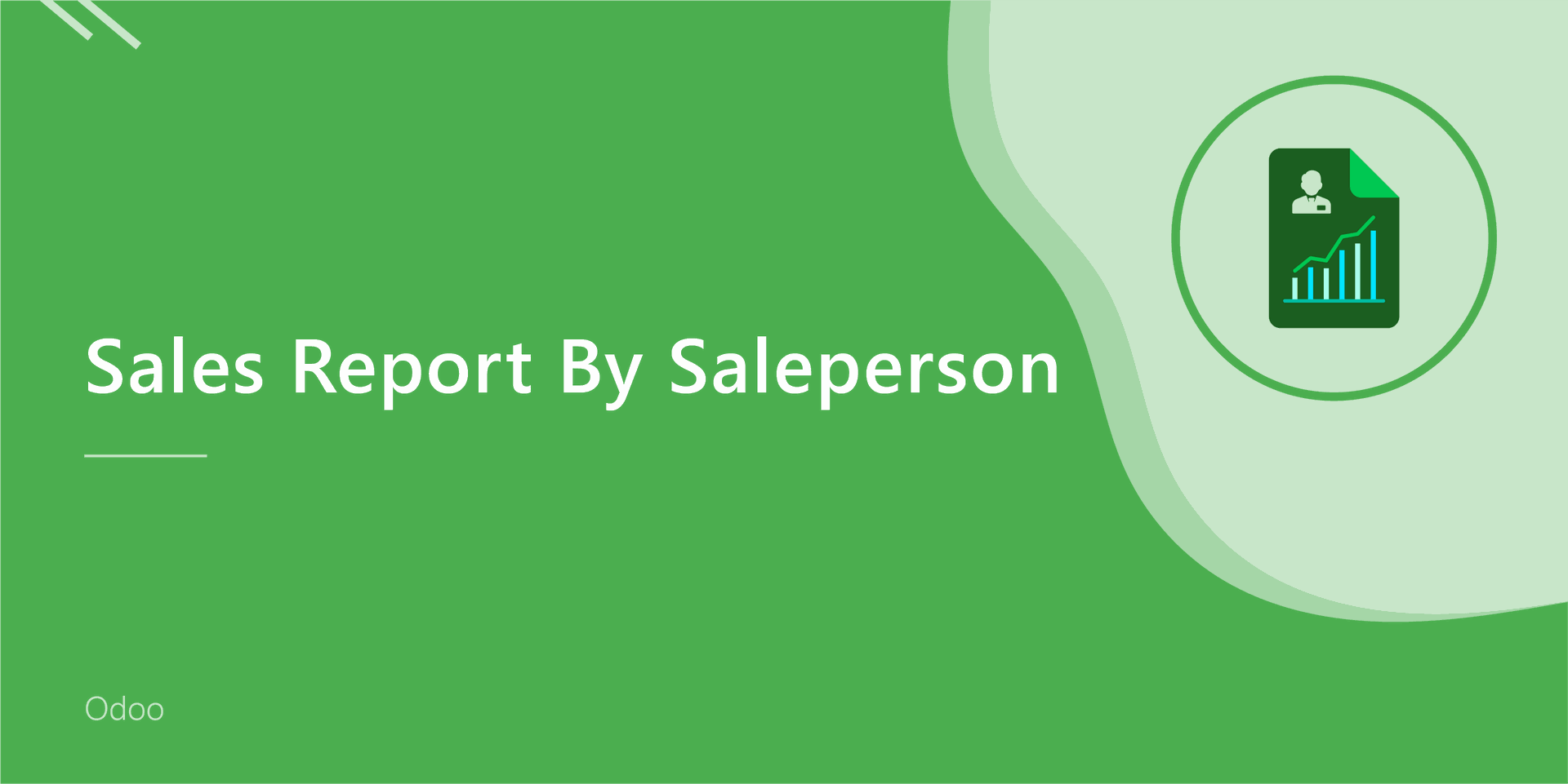 Sales Report By Saleperson
