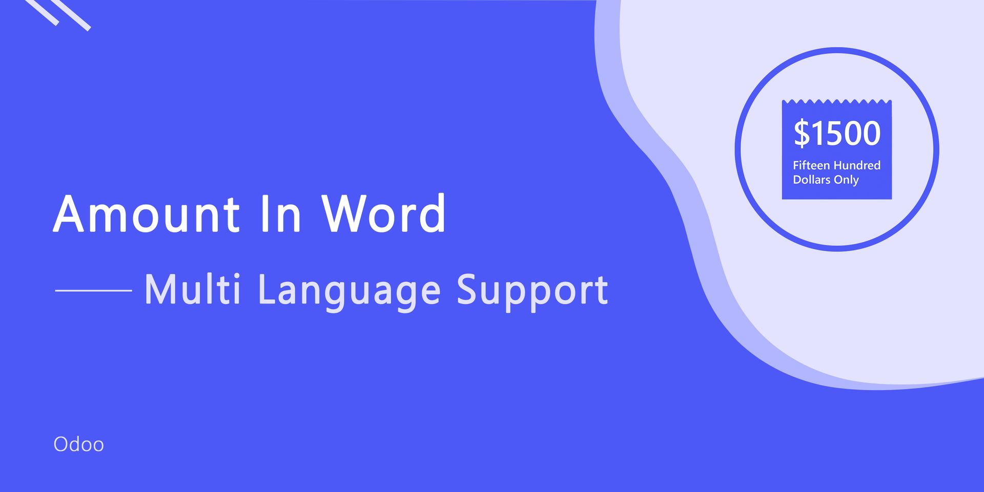 Amount In Words - Multi Language Supported