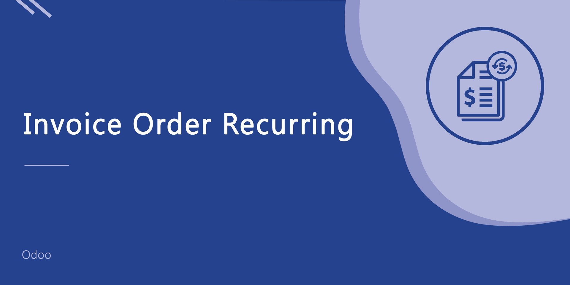 Invoice Order Recurring