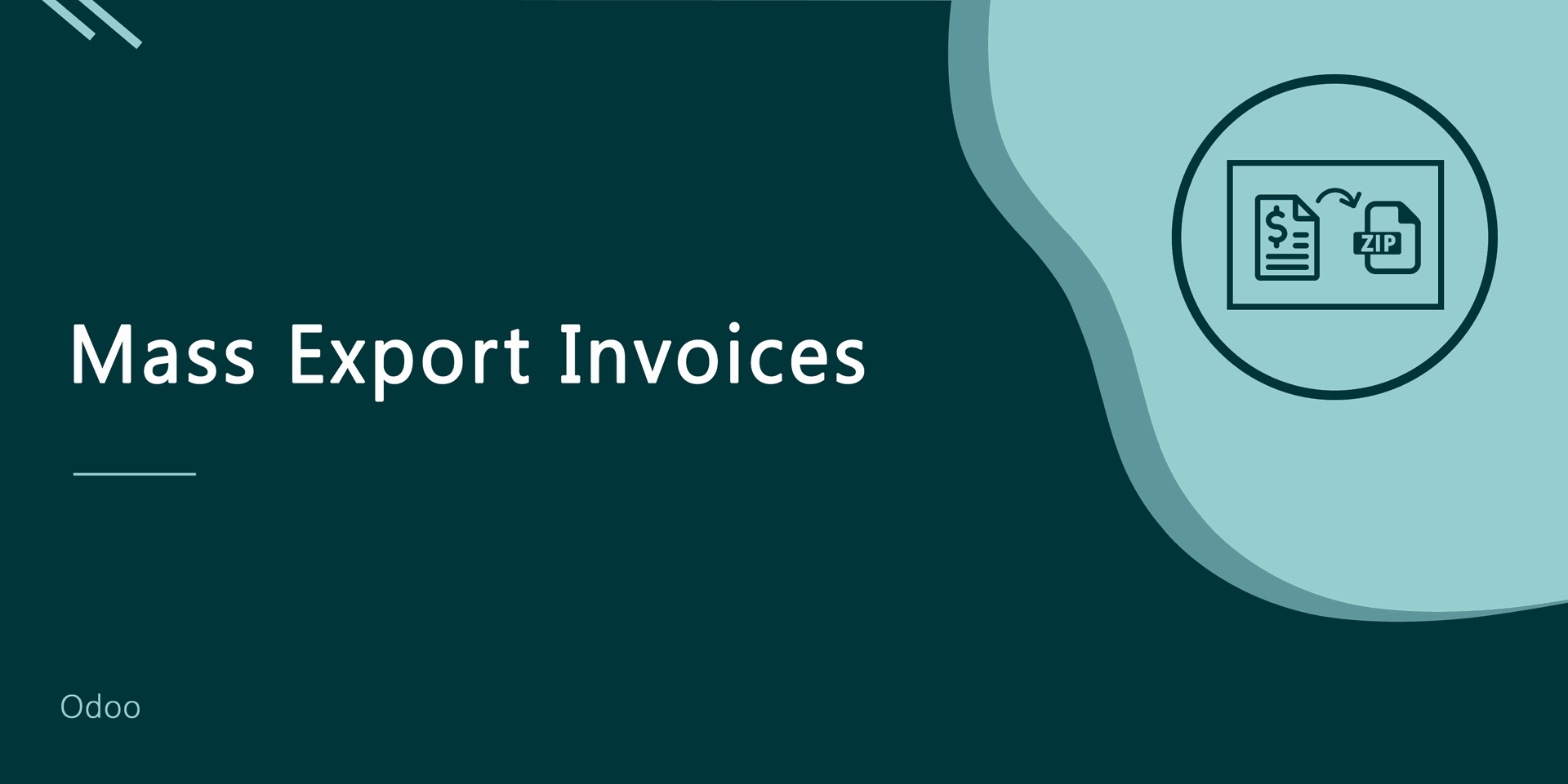 Mass Export Invoices
