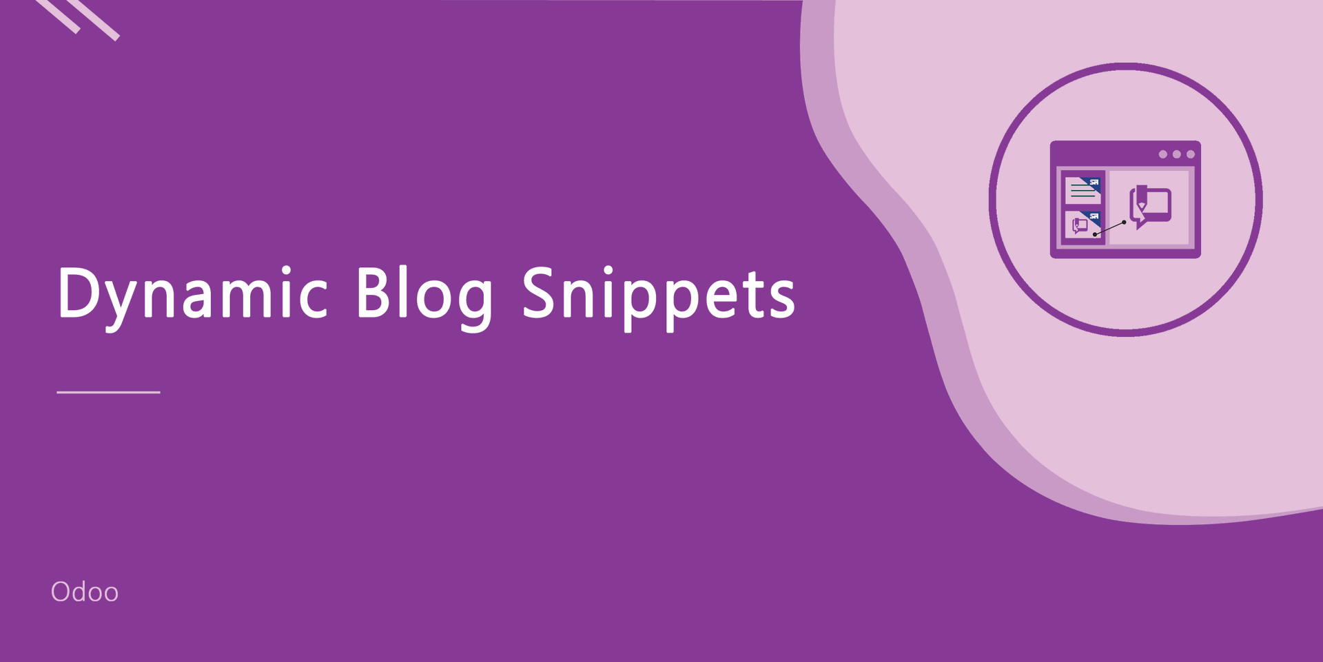 Dynamic blog Snippets