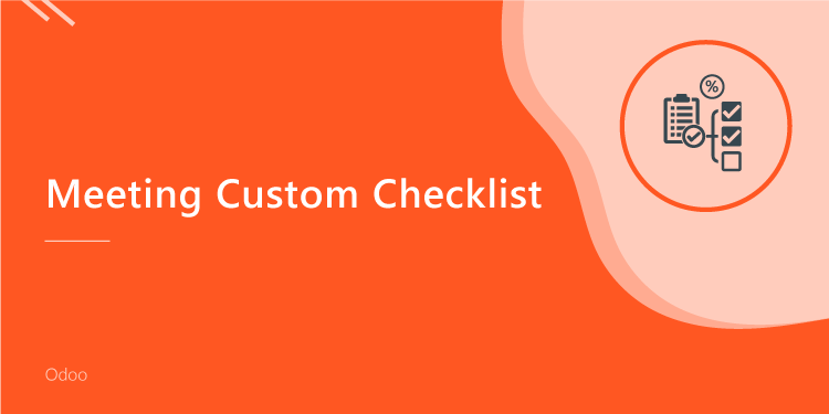 Meeting Custom Checklist
