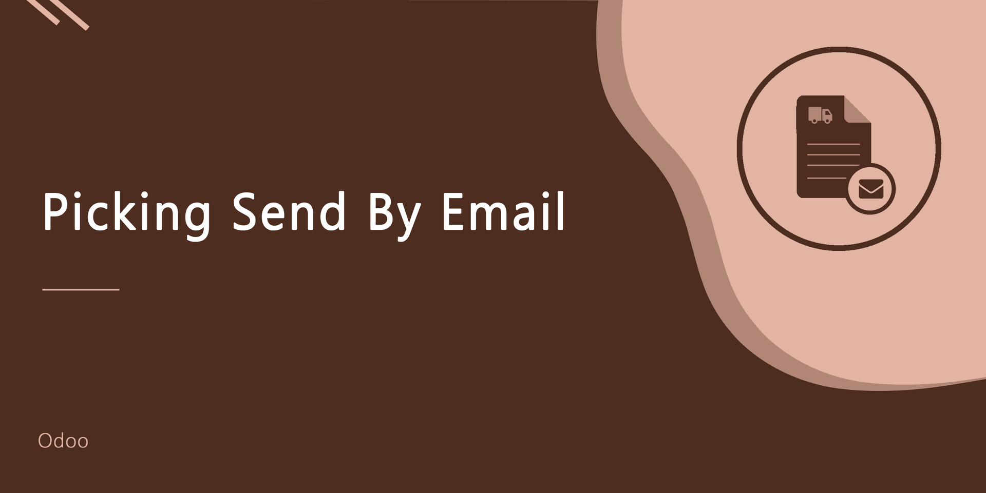 Picking Send By Email
