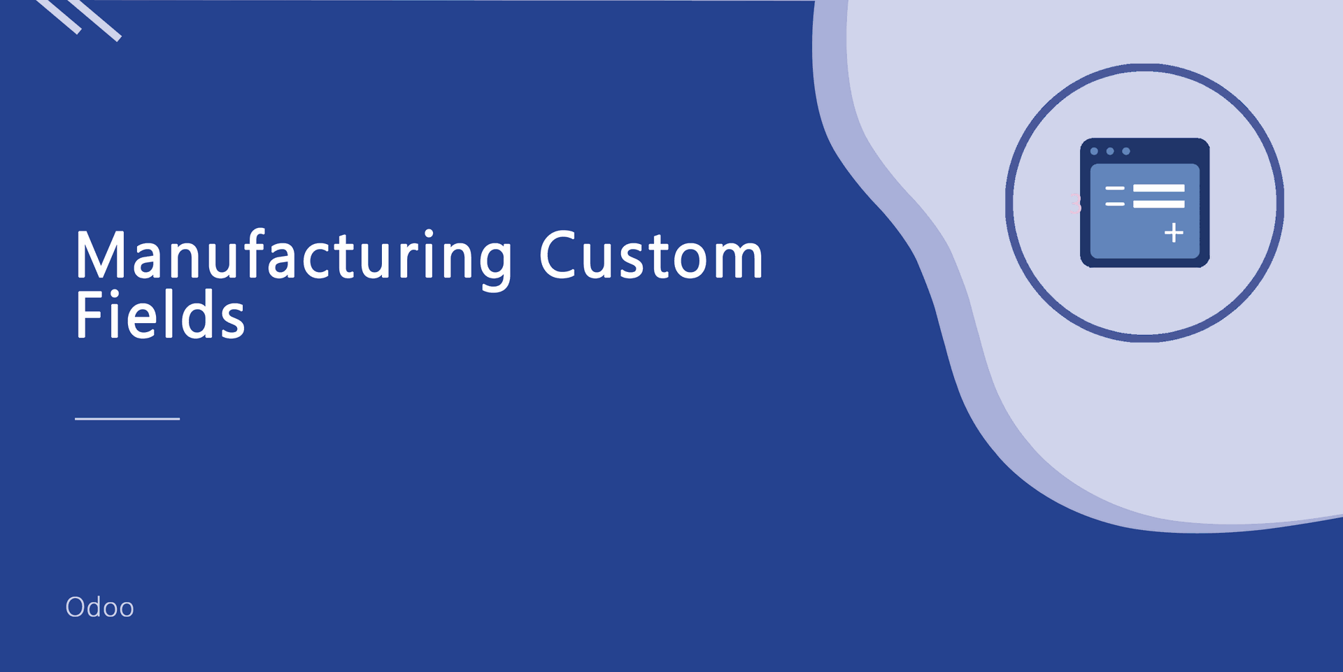 MRP Custom Fields