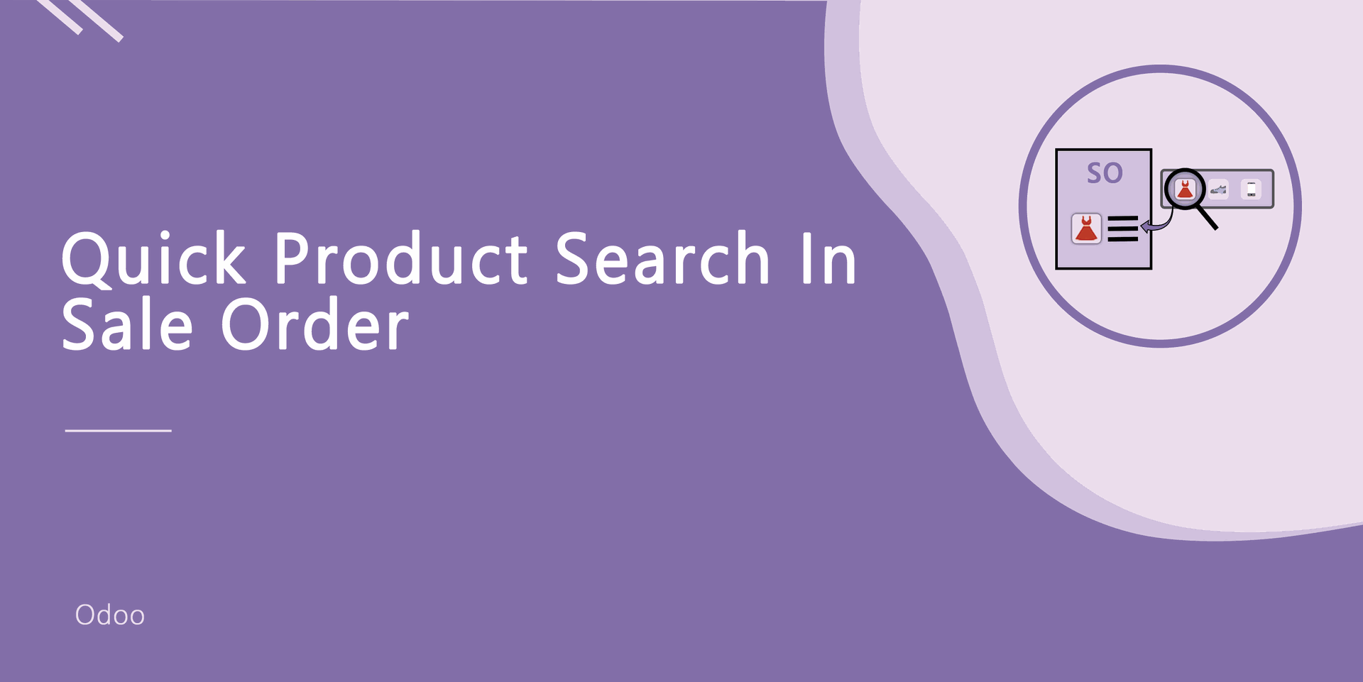 Quick Product Search in Sale Order