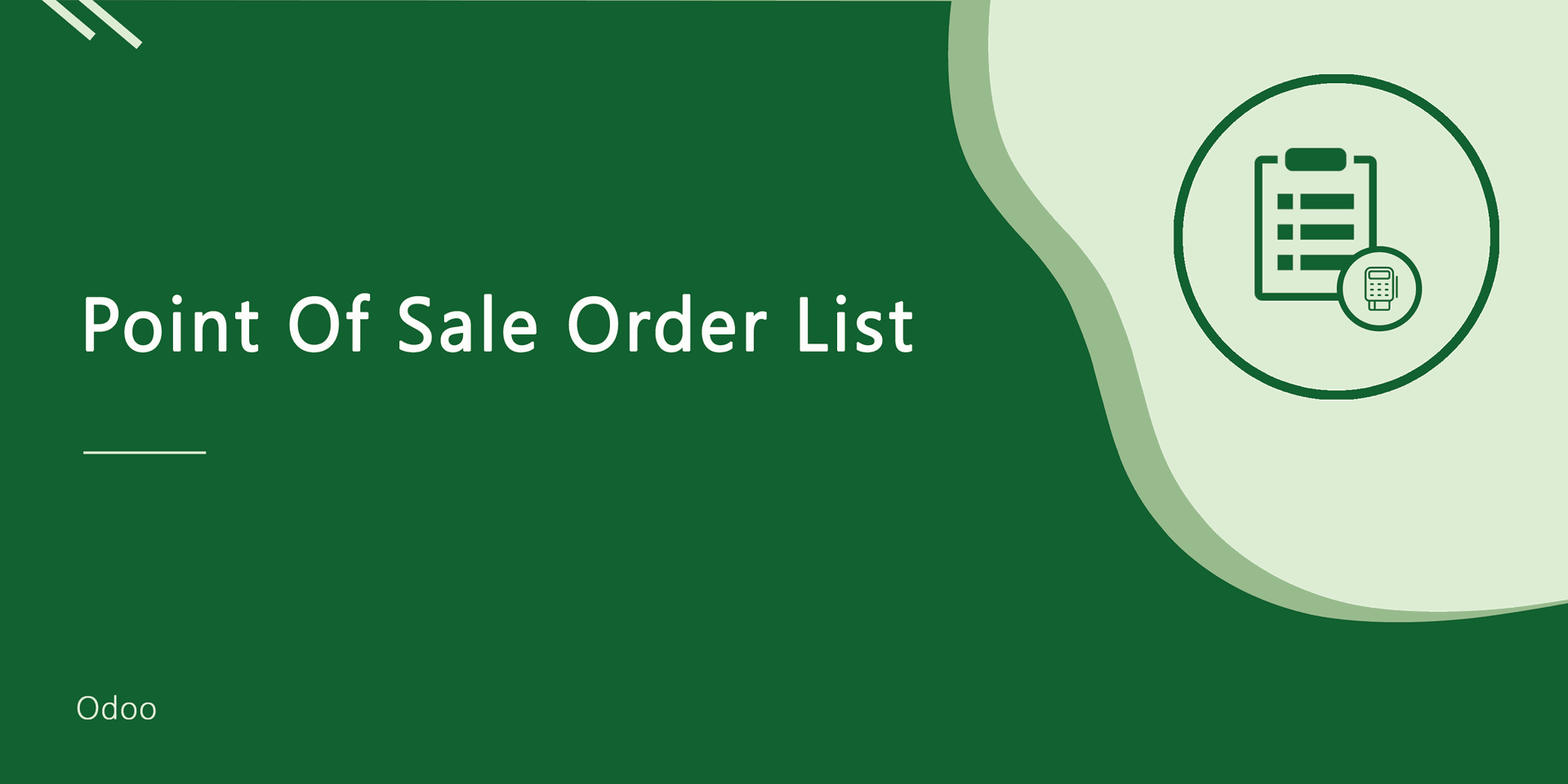 Point Of Sale Order List