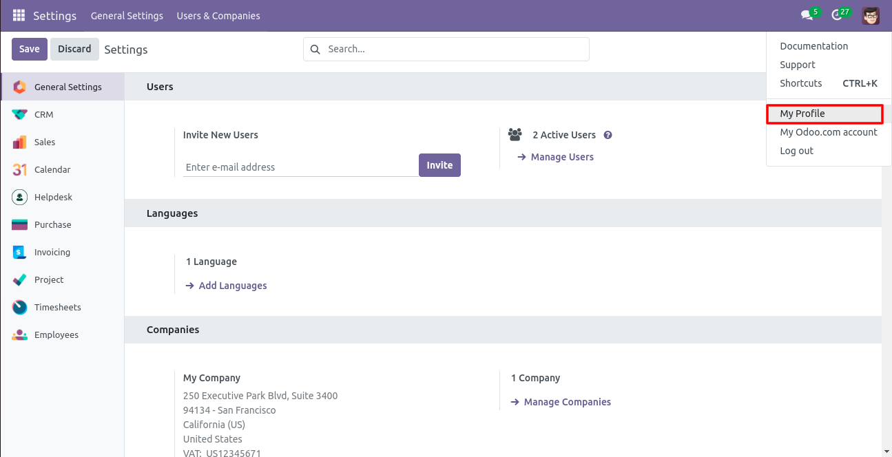 Helpdesk user preferences for WhatsApp message signature