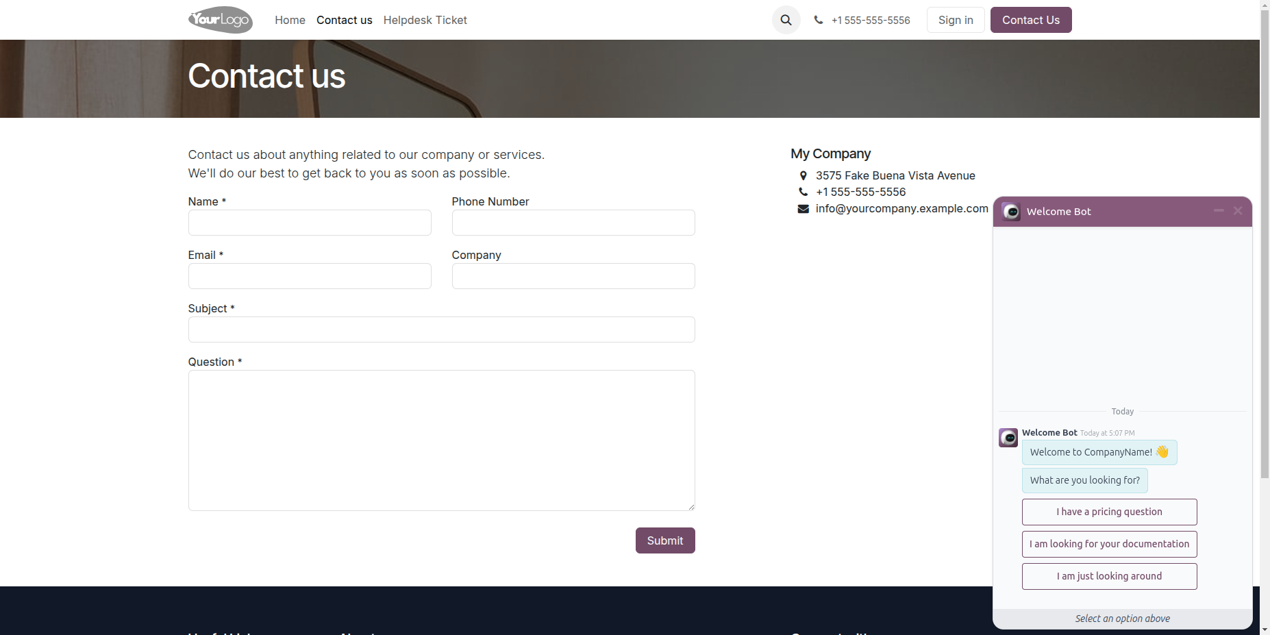 Open the Live Chat chatter screen