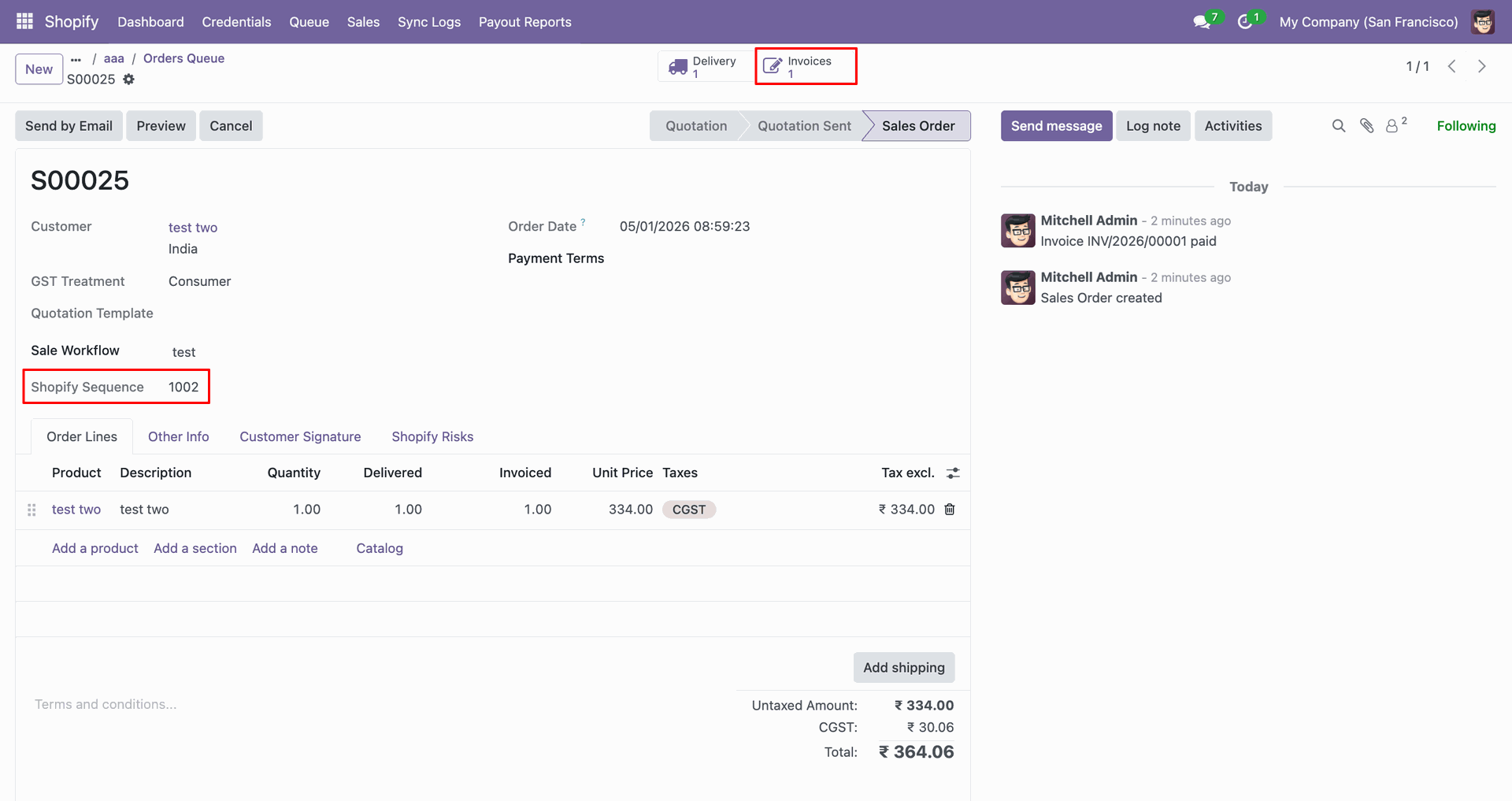 Export Refund Orders interface screenshot