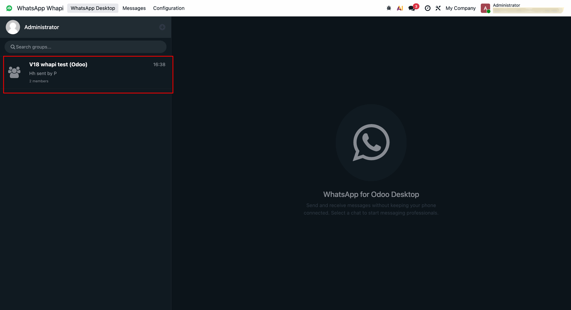 workflow step screen