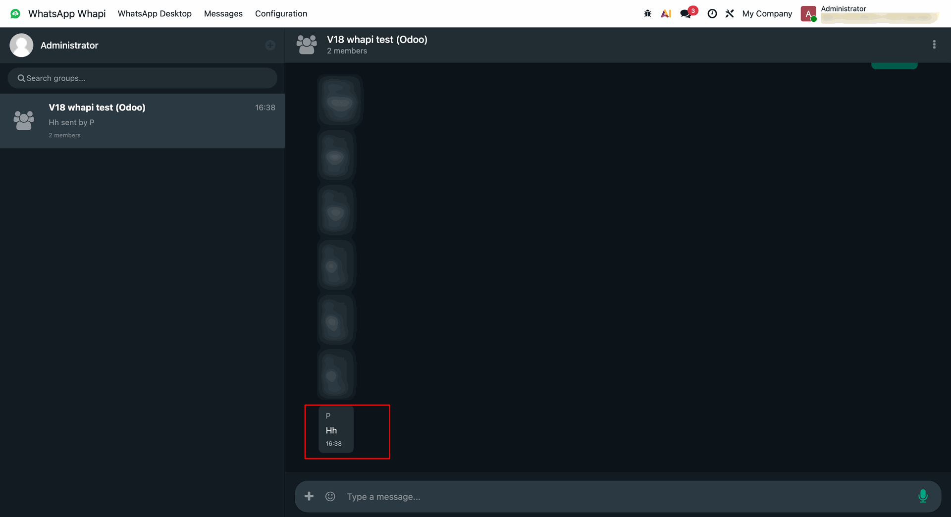 workflow step screen