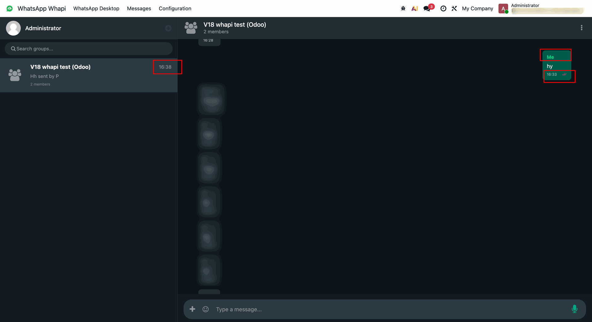 workflow step screen