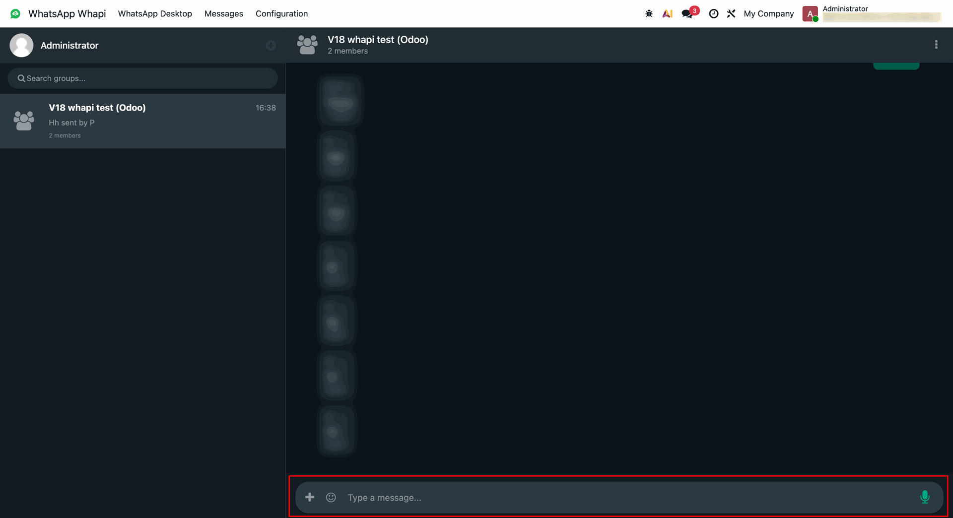 workflow step screen