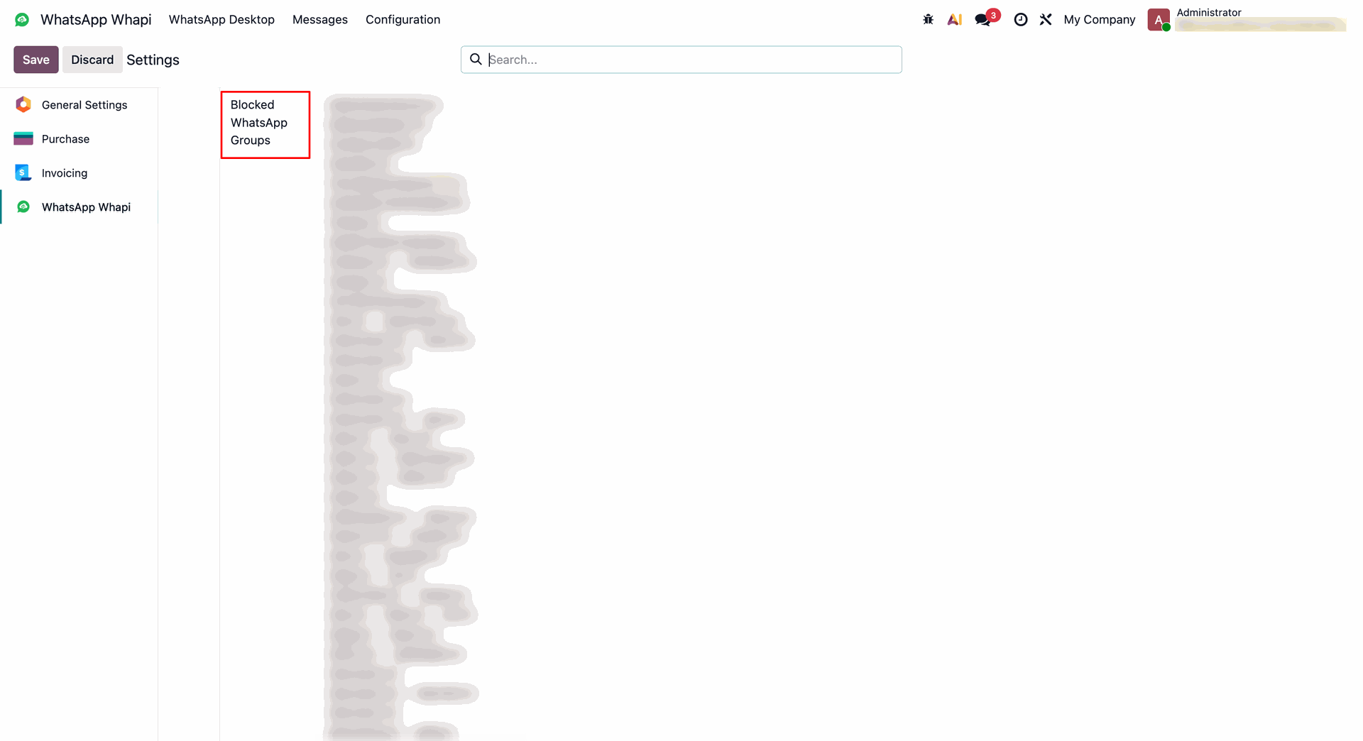 workflow step screen