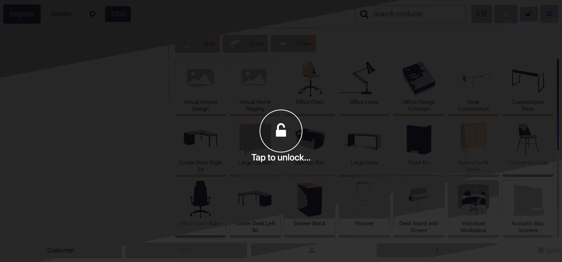 POS remains locked after invalid PIN