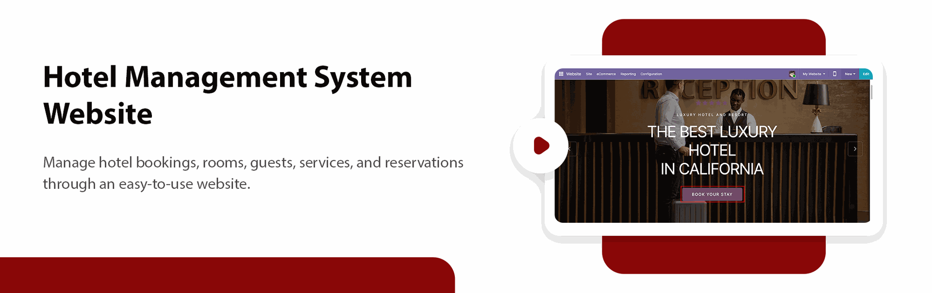 Hotel Management System Website