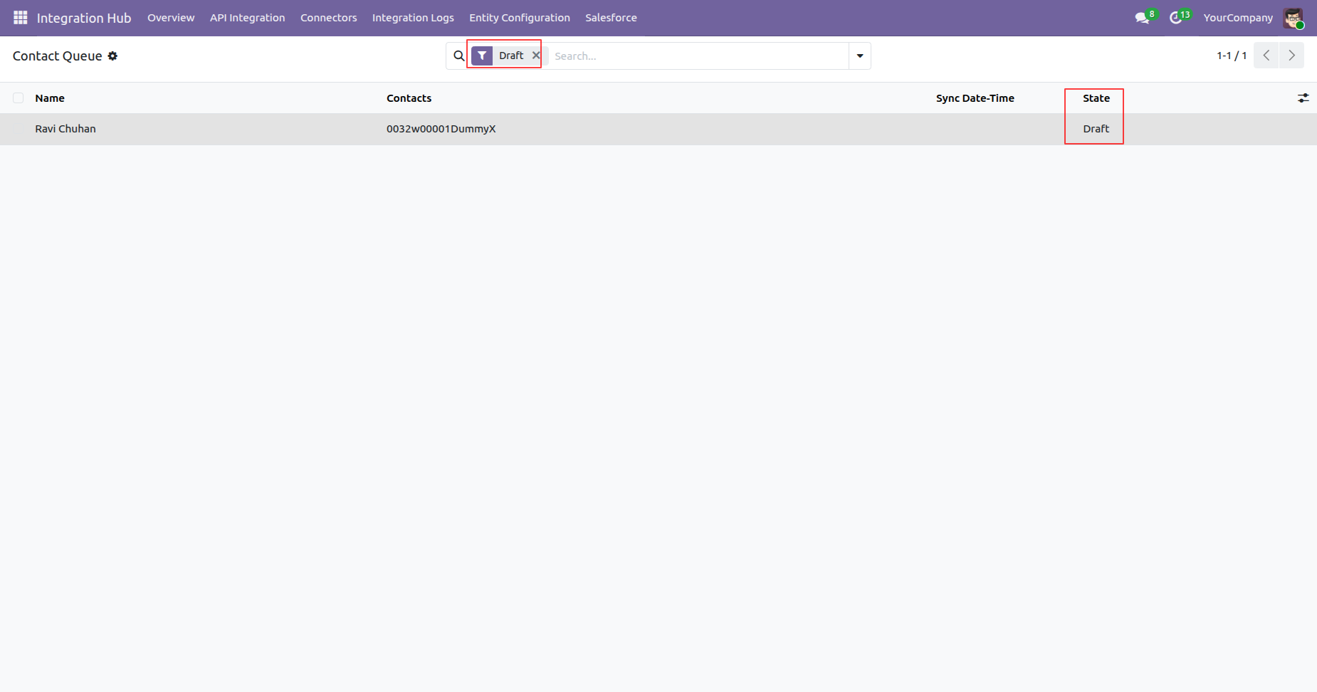 Salesforce queue record reset to Draft