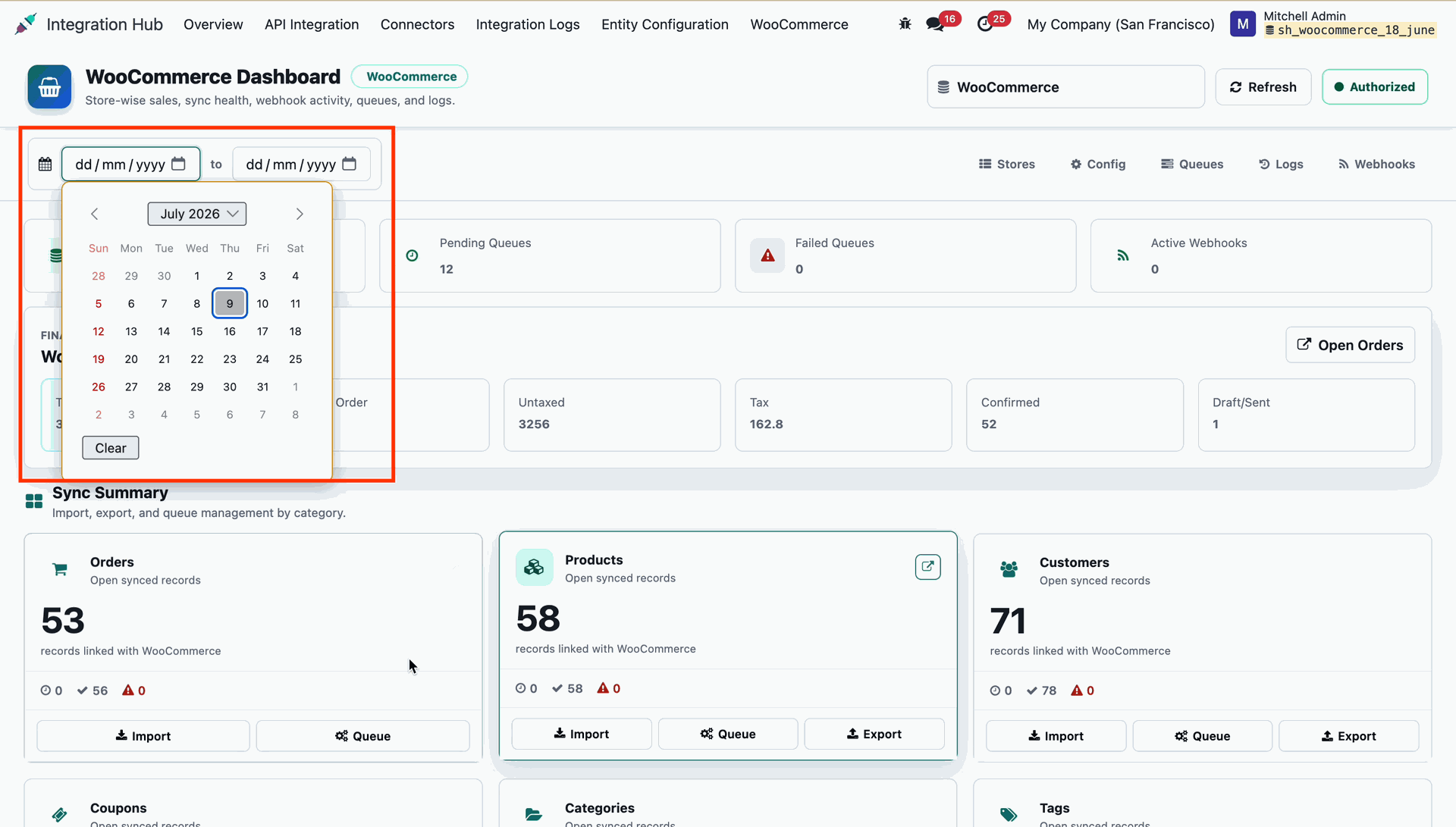 Dashboard Auto Refresh Configuration