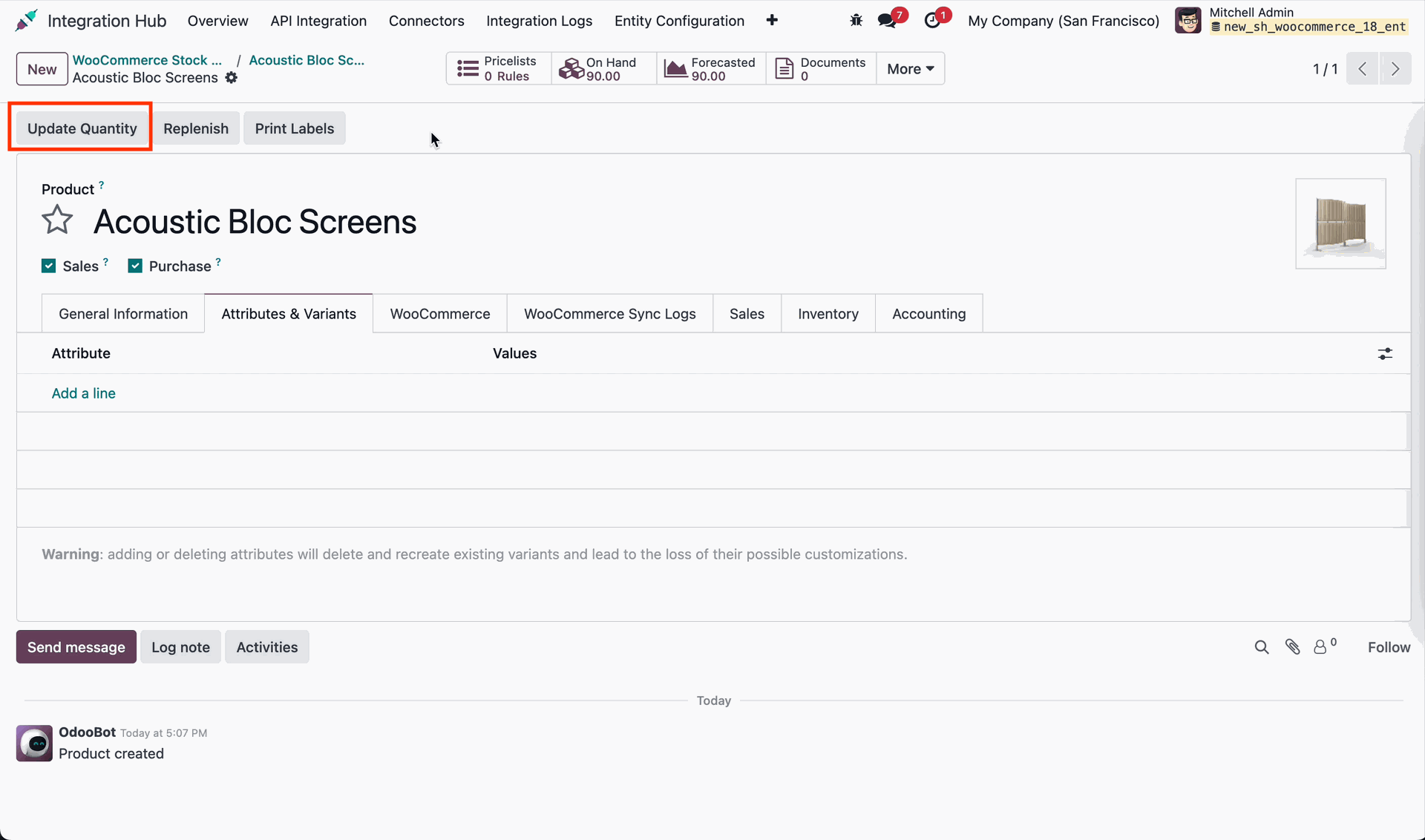 Product Image Sync Management