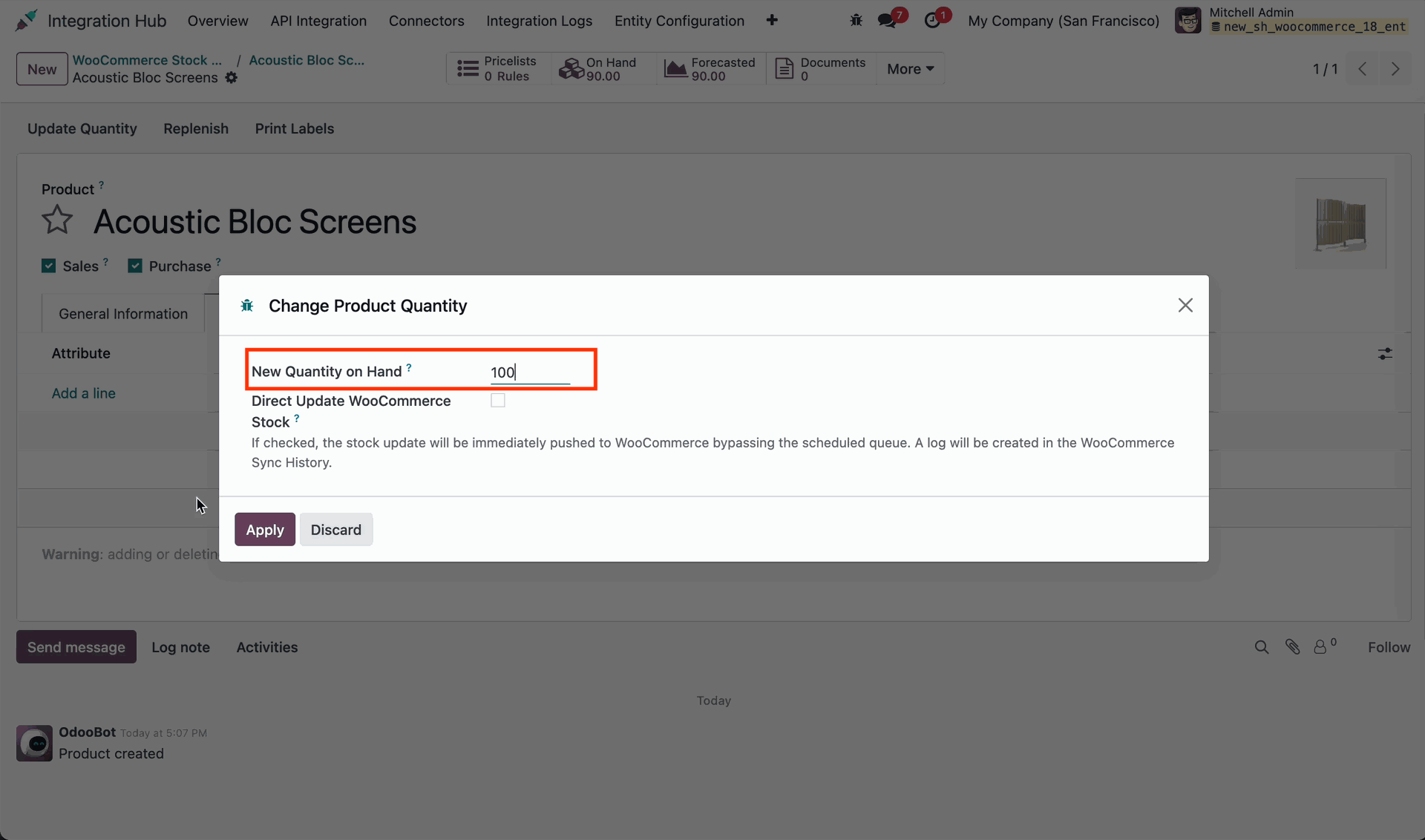 Product Description and SKU Updates