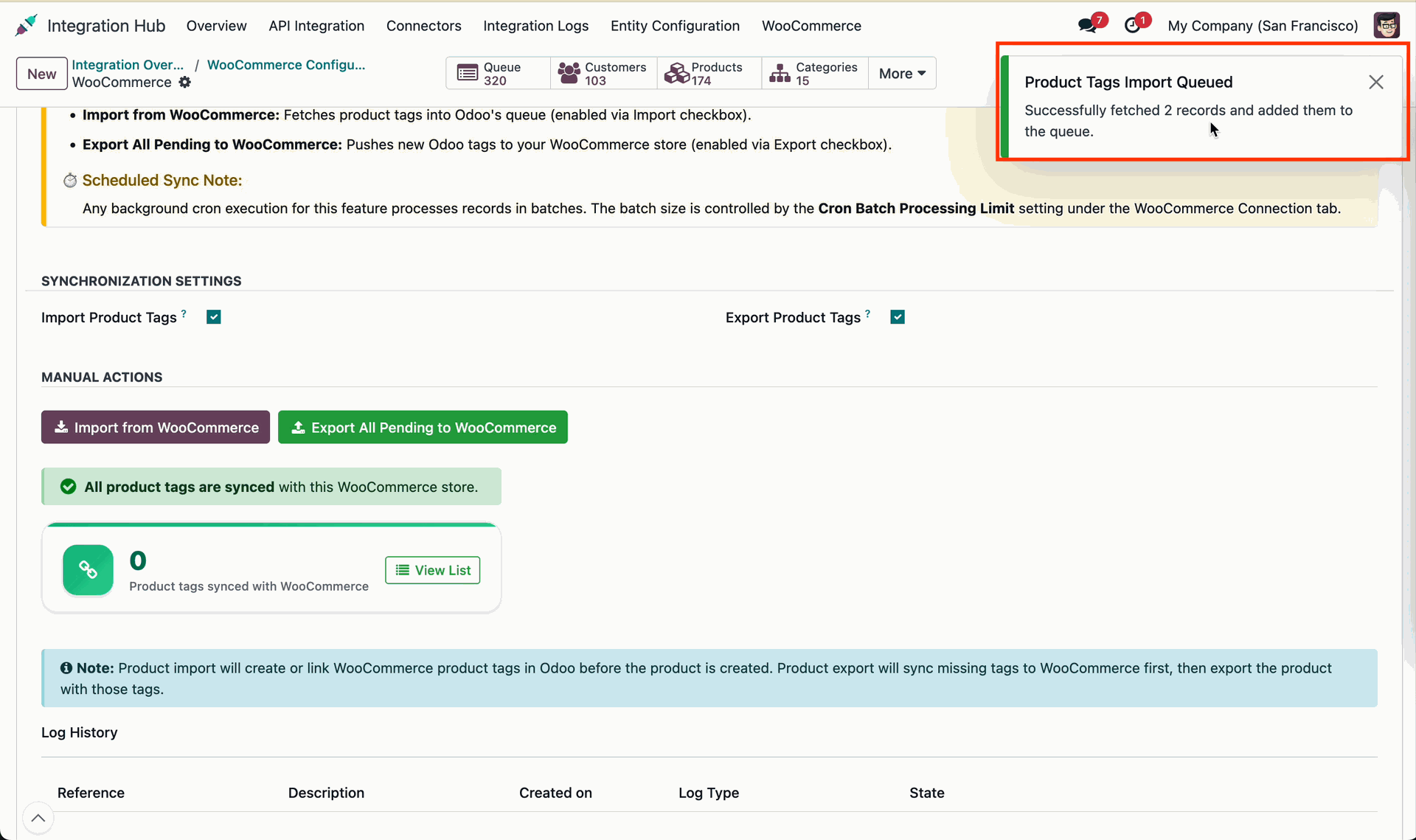Export Product Tags Wizard