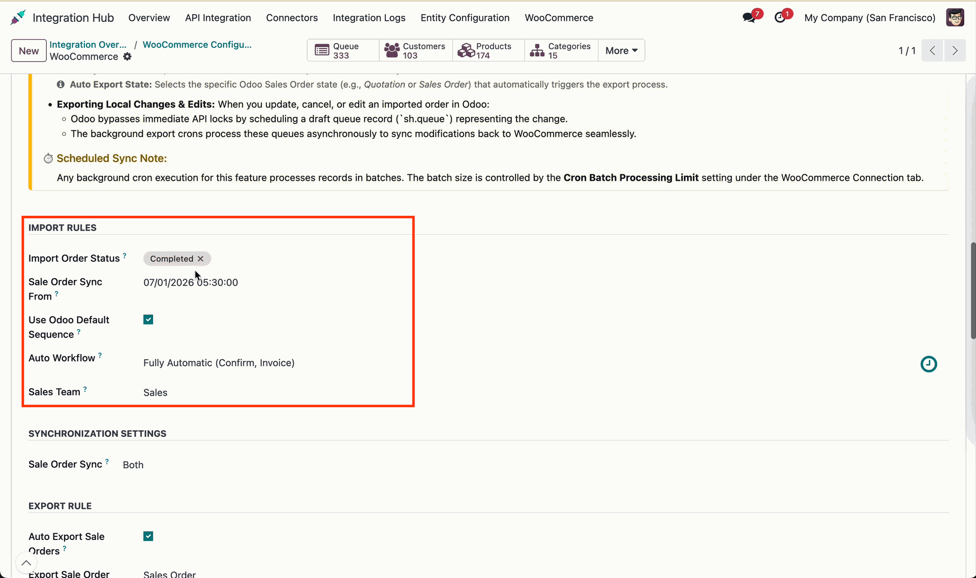 Sale Order Queue Generation