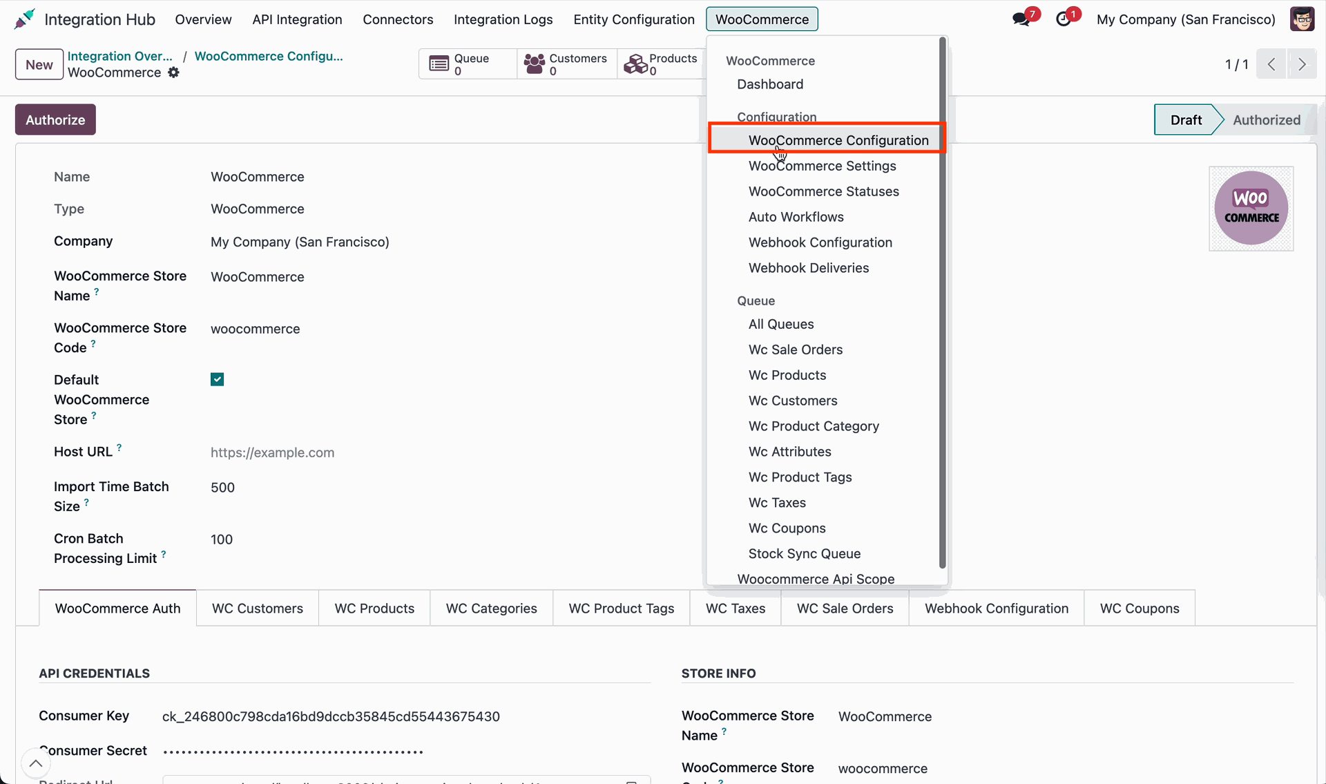 Configure Default Sales and Payment Terms
