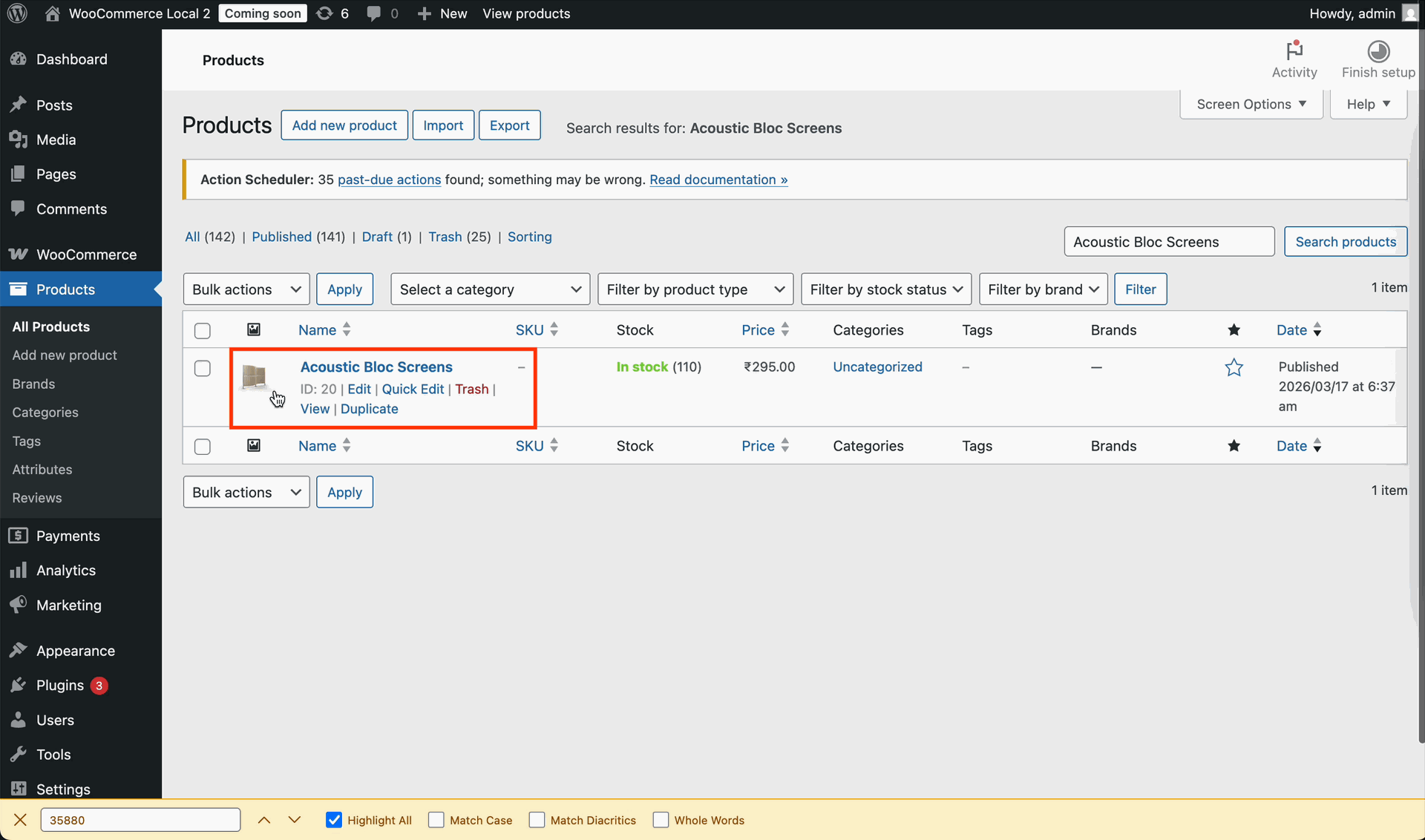 Product Sync Audit Log History
