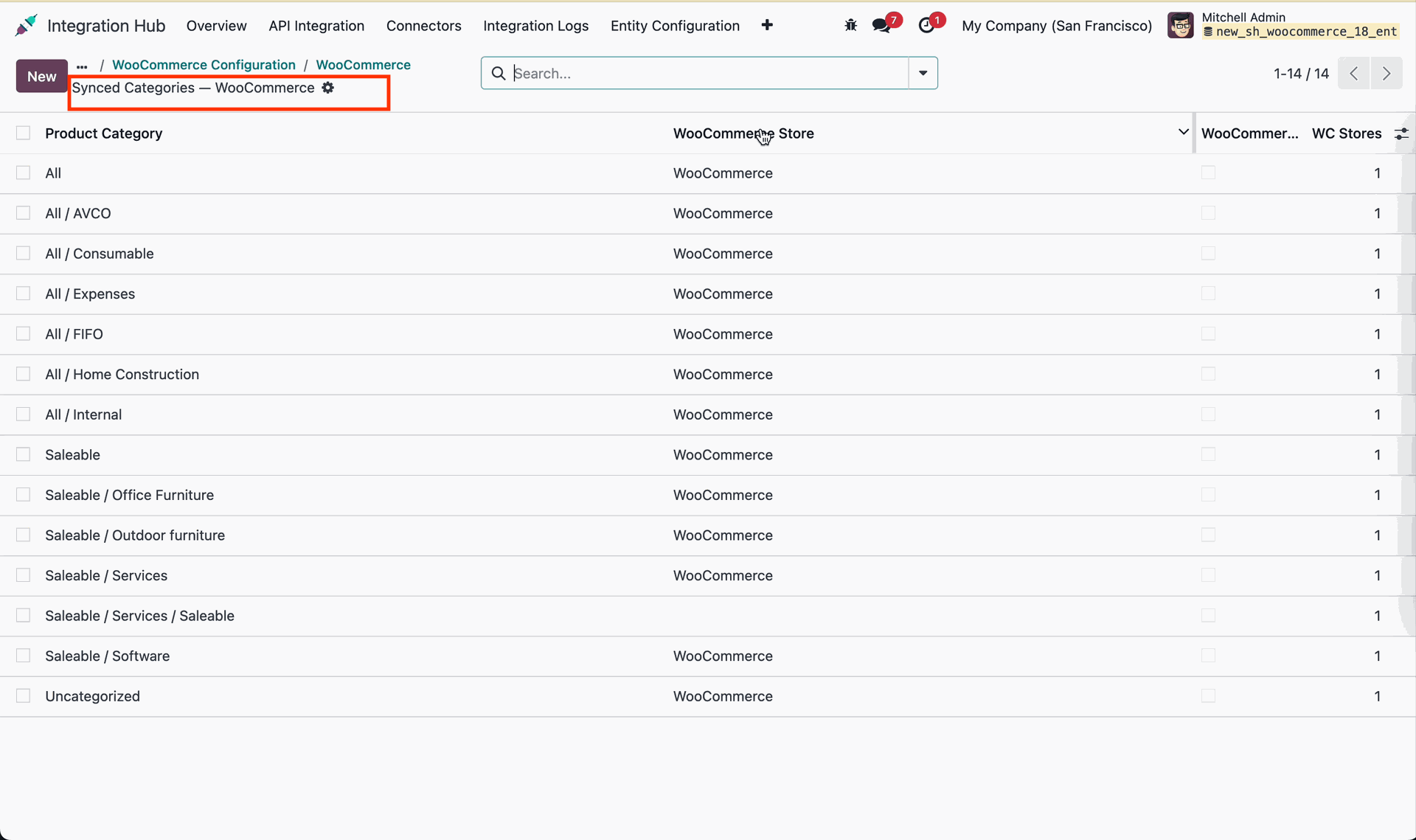 Export Product Categories Wizard