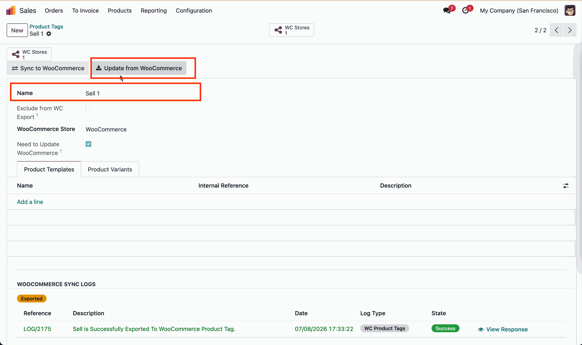Product Tag Queue Retry Action