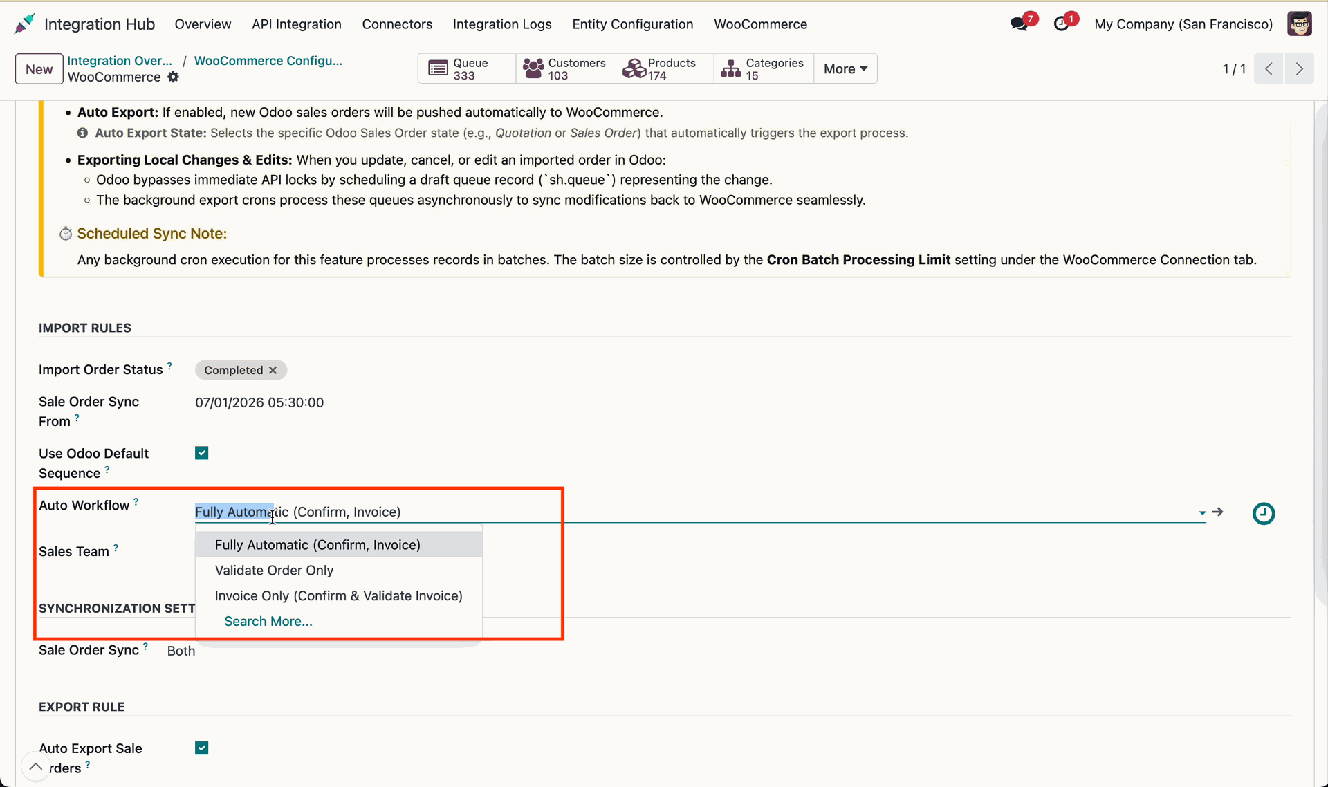 Sale Order WooCommerce Details Tab