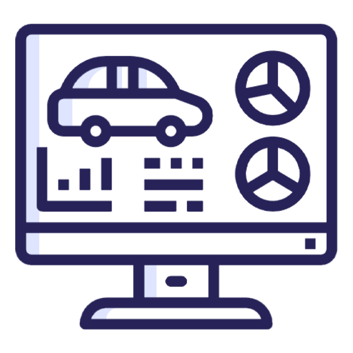Dashboard for Sales Analysis & Insights Icon.