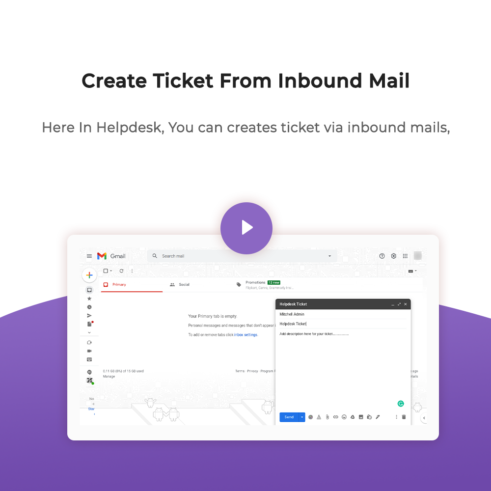 Create Ticket From Inbound Mail