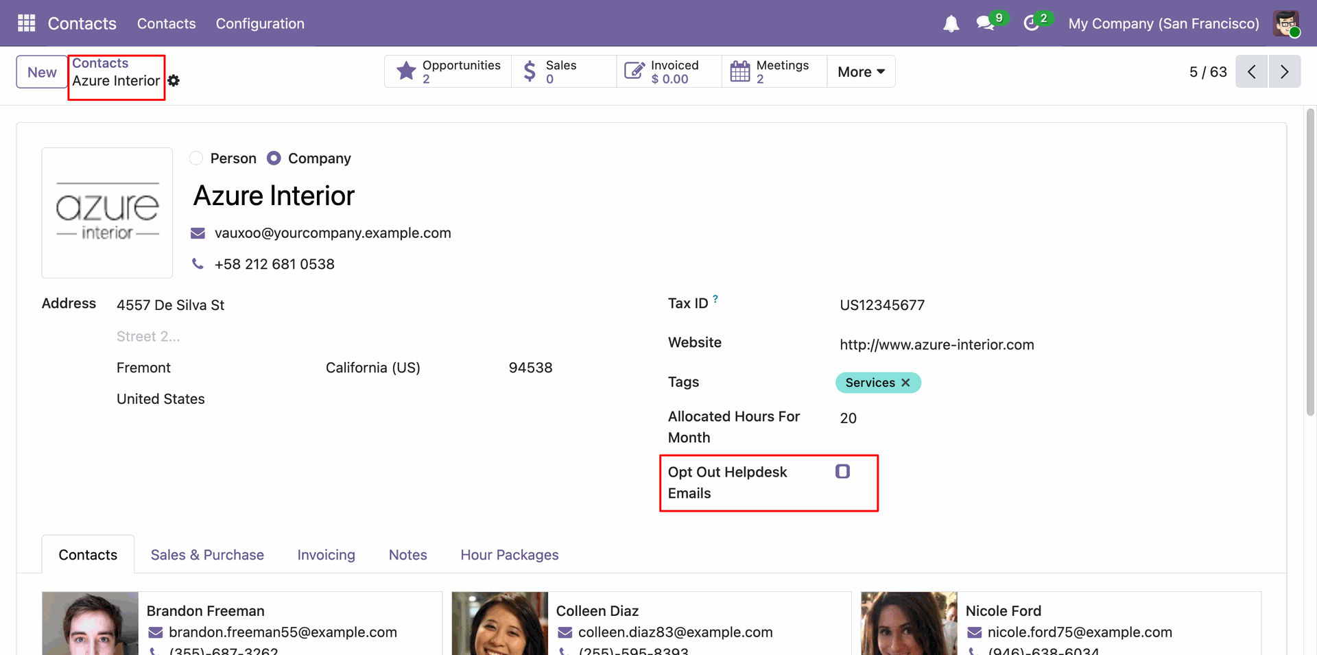 Disable Opt Out Helpdesk Emails for a contact