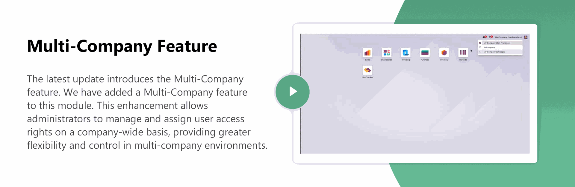 Multi-Company Feature