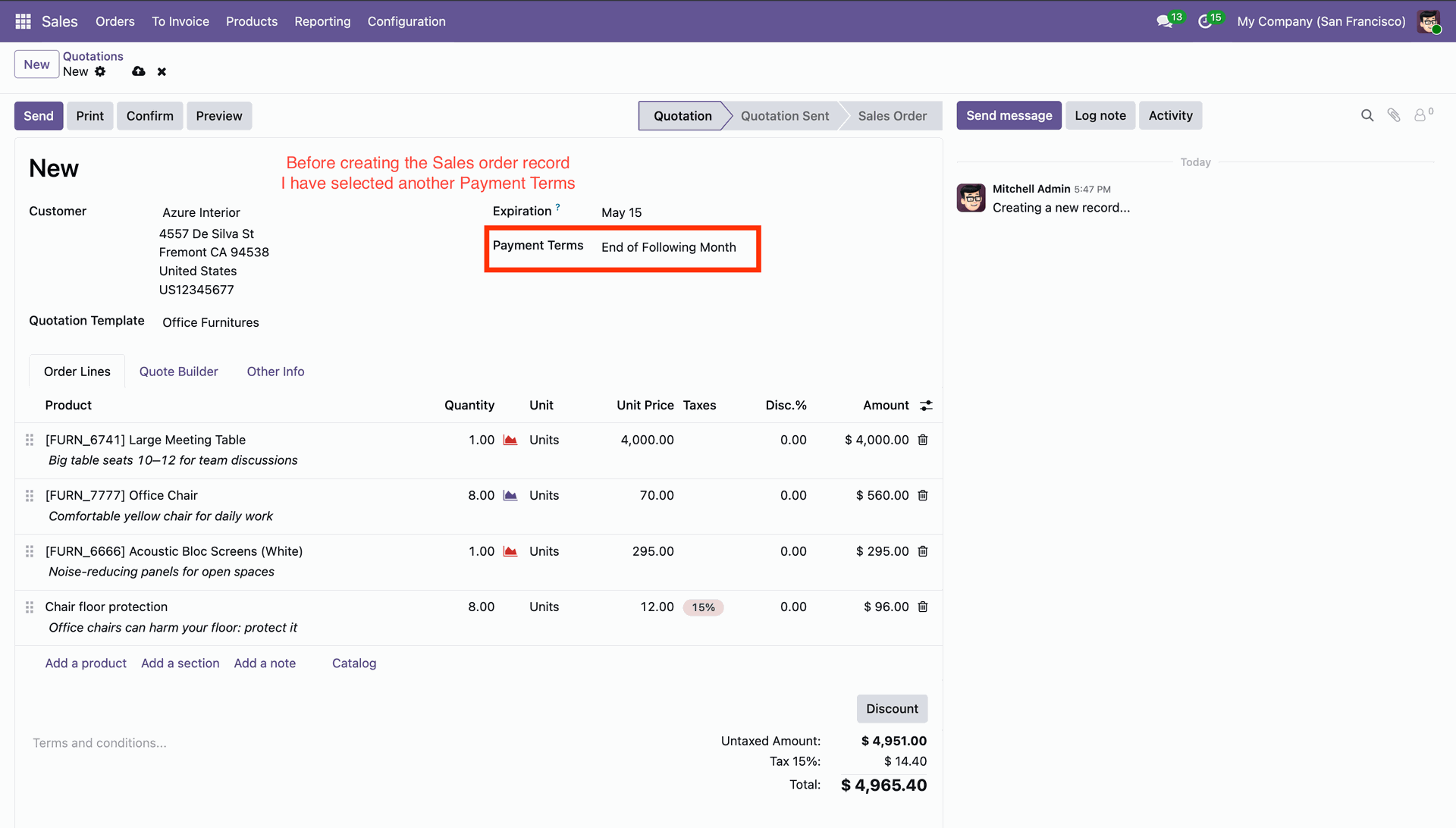 Execute workflow based on selected record data